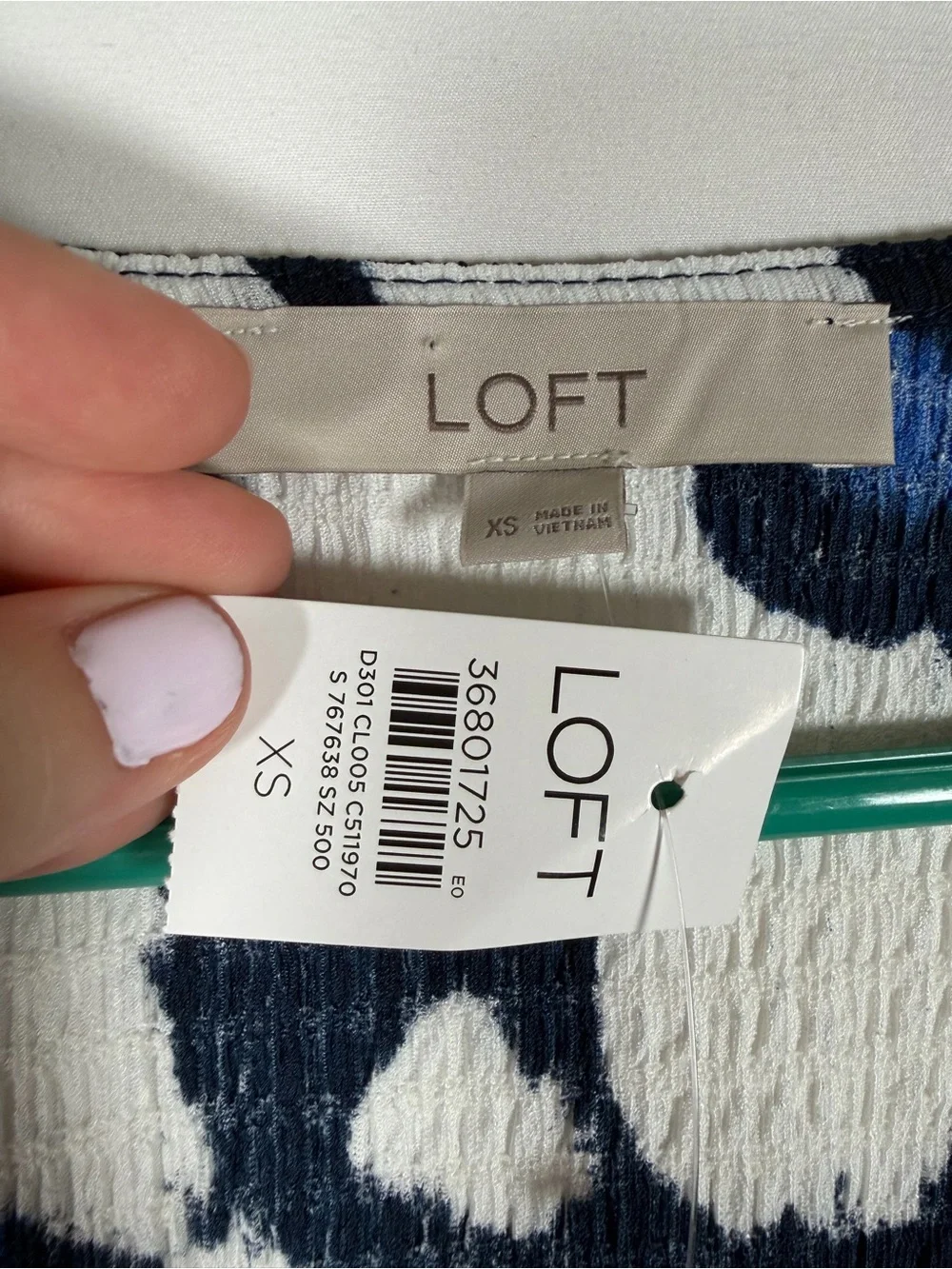 LOFT floral top